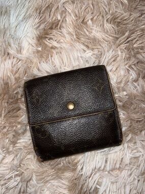 Louis Vuitton Brown Monogram Compact Wallet